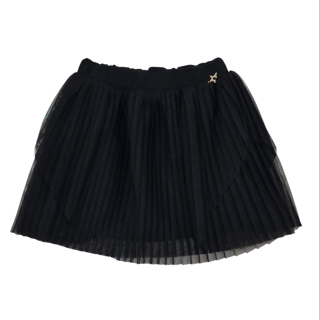 Gonna bambina in tulle plissettata