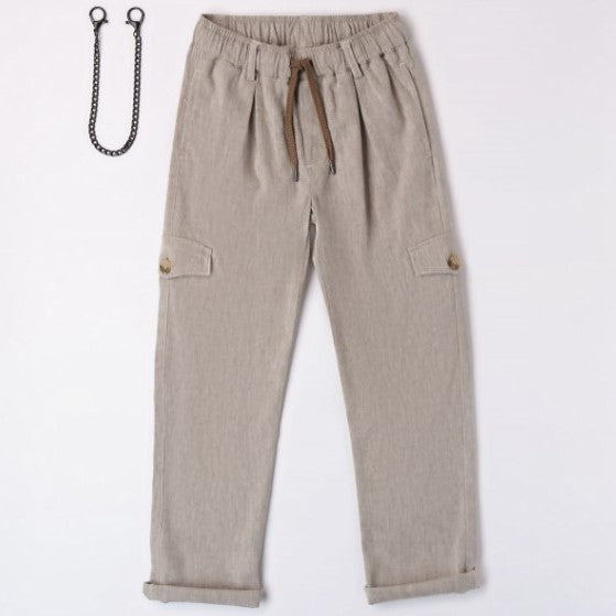 Pantalone bambino con catenella