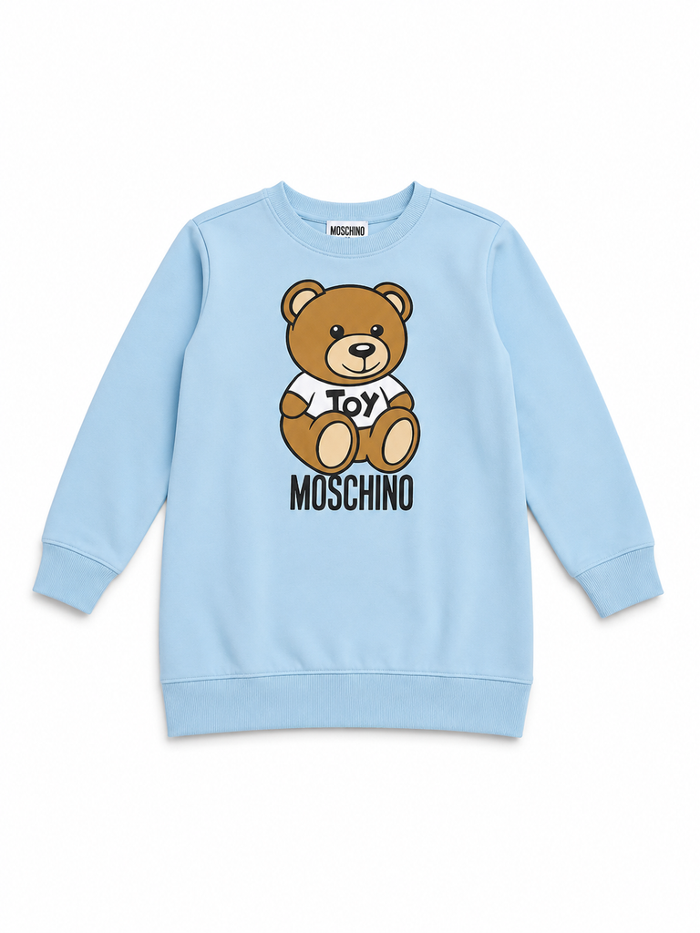 Abito in felpa linea Toy Moschino