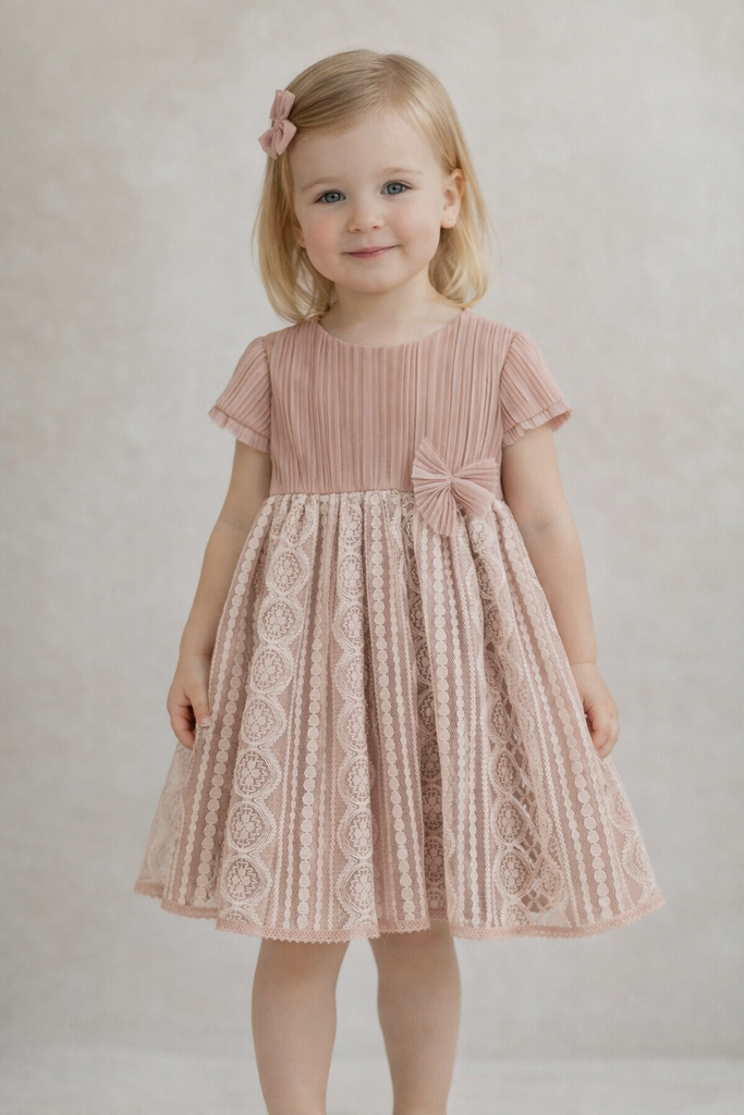 Vestito bambina in pizzo