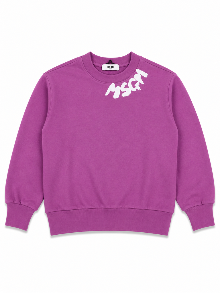 Felpa bambina glicine MSGM