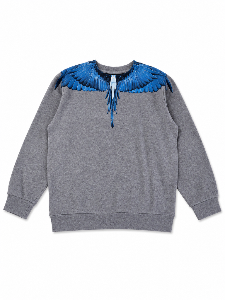 Felpa bambino stampa aquila Marcelo Burlon