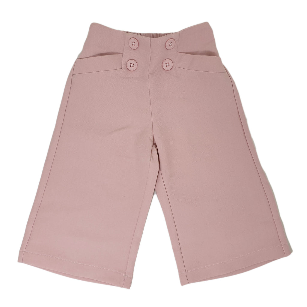 PANTALONE GAUCHO BAMBINA IN TESSUTO CIPRIA