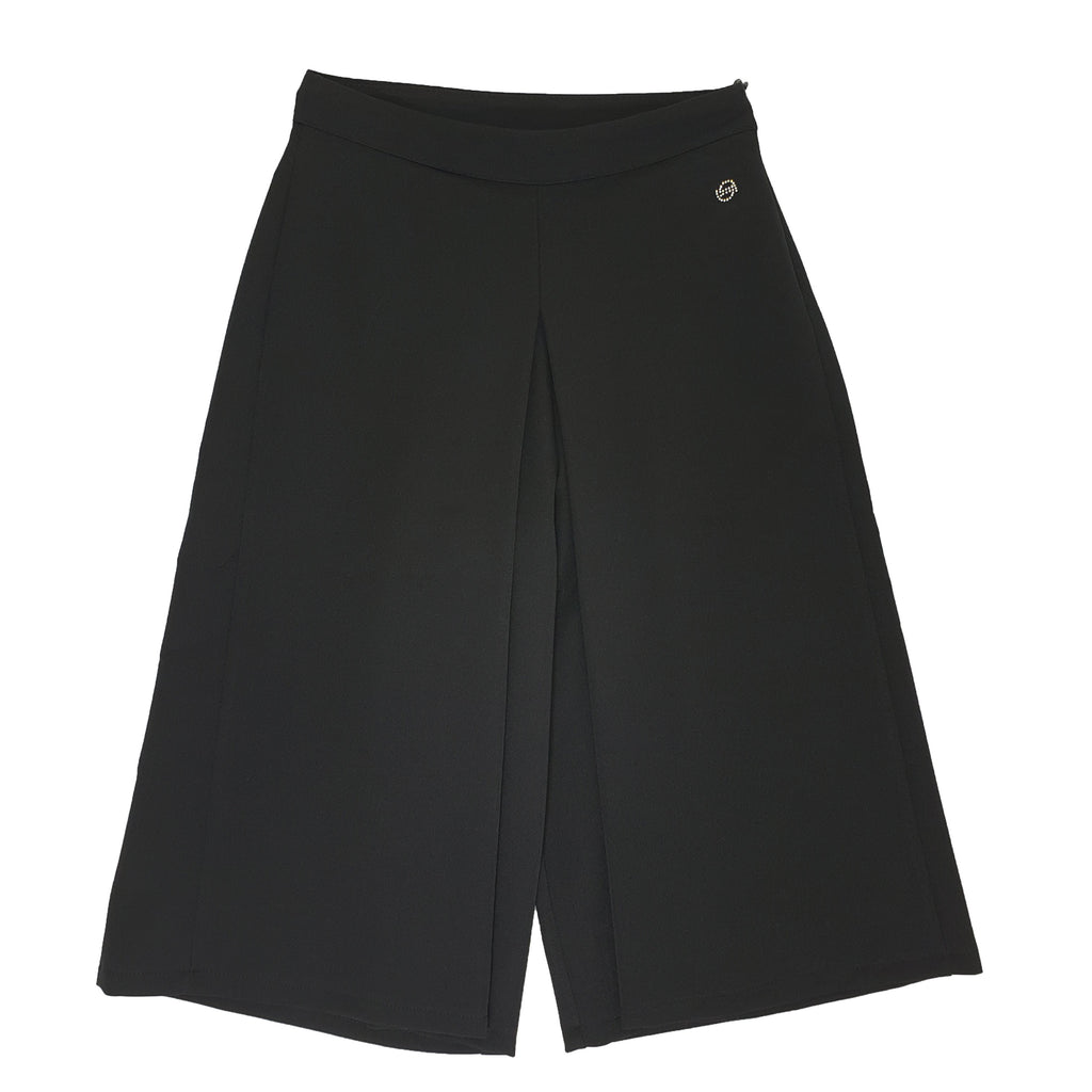 PANTALONE GAUCHO NERO DELLA BYBLOS