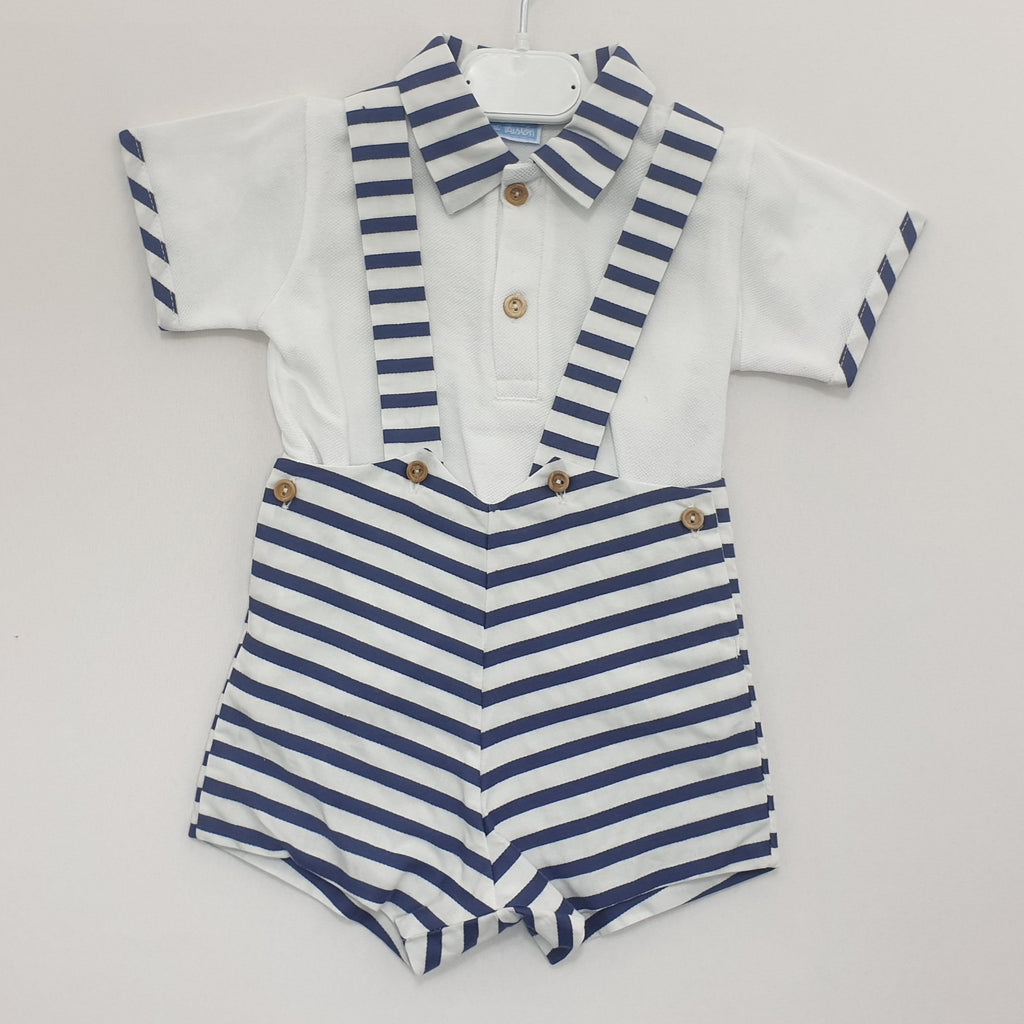 Completo bambino fasciato stile marinaretto