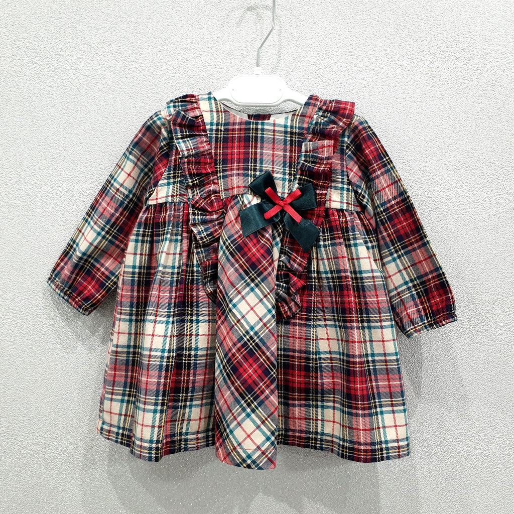 Vestito bambina scozzese