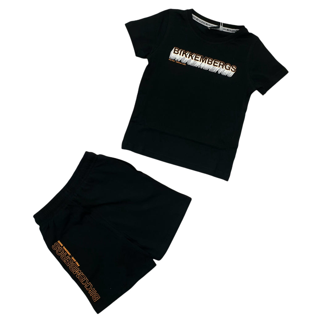 completo bambino con stampa BIKKEMBERGS