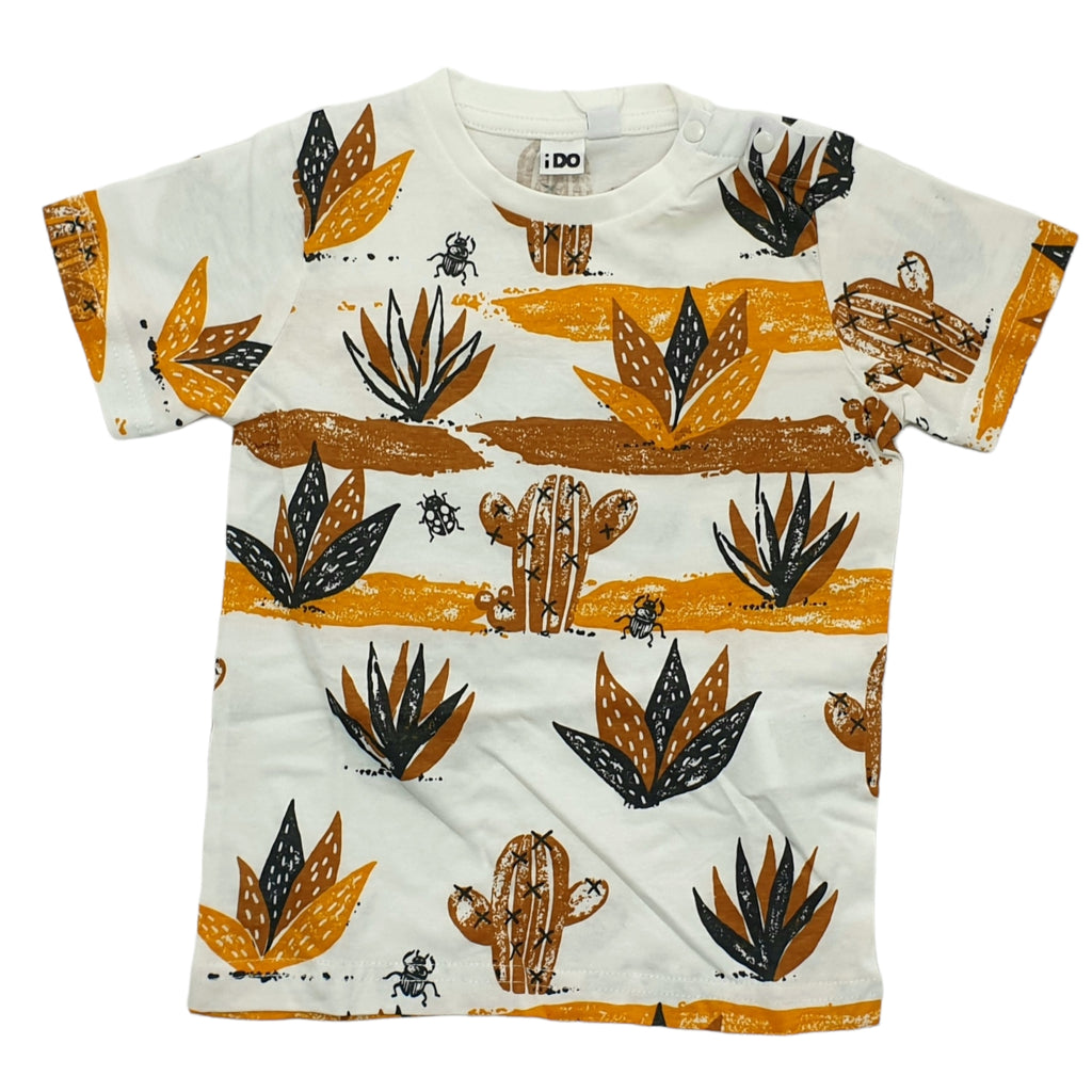 T-shirt bambino con cactus colorati