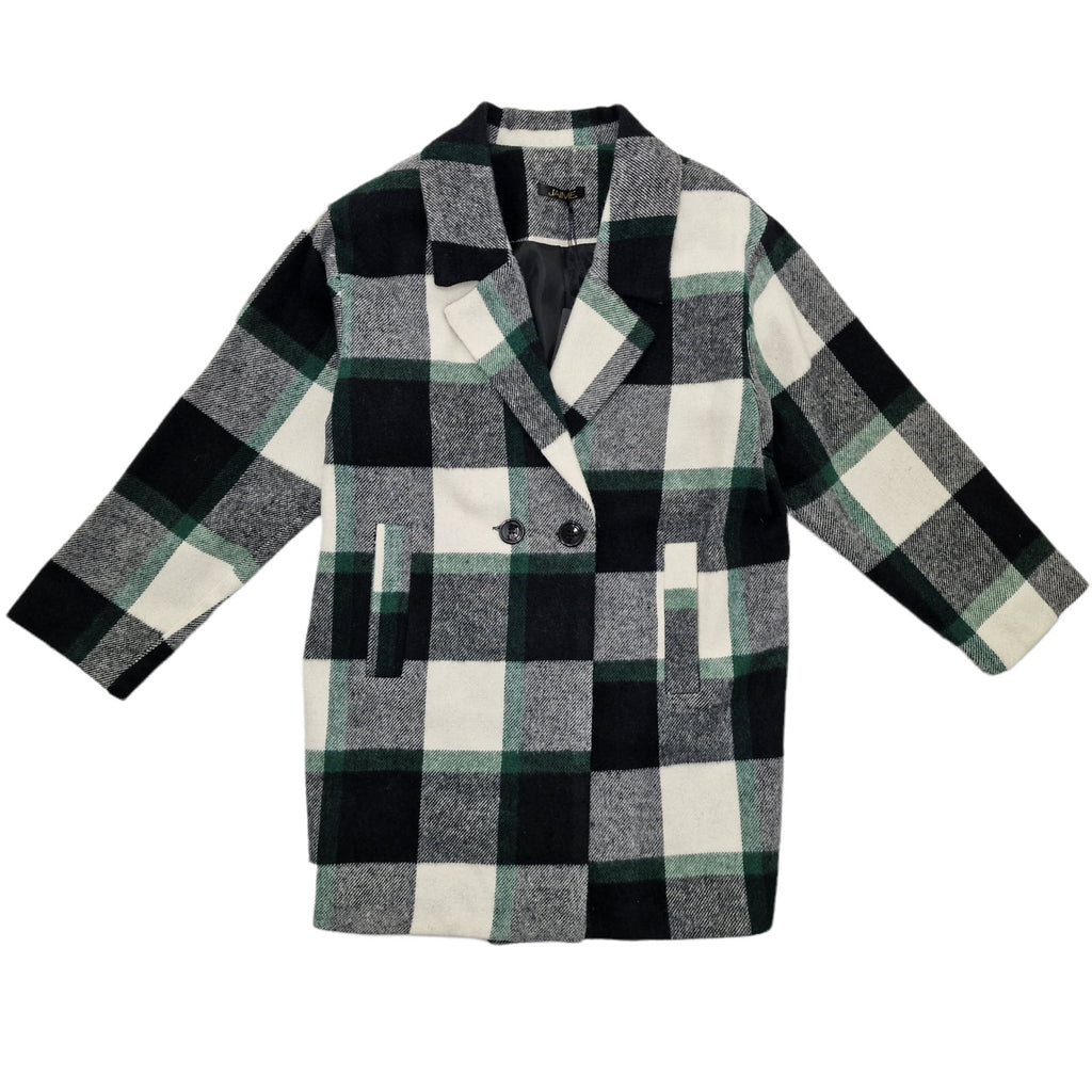 Cappotto bambina fantasia scozzese
