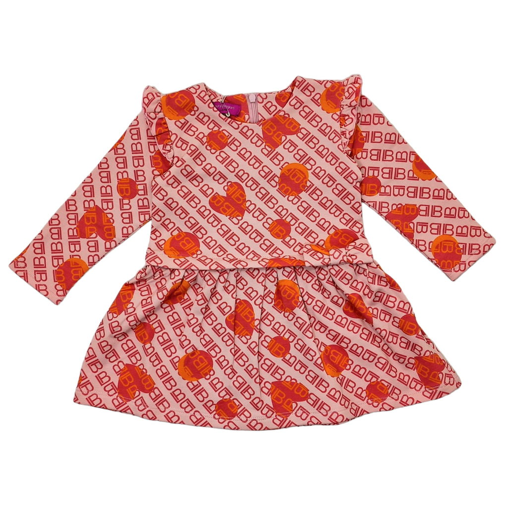 Vestito multi logo Laura Biagiotti
