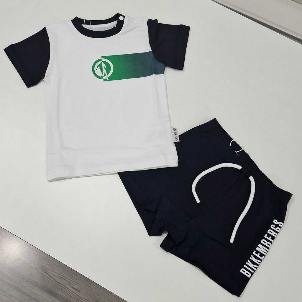 Completo bambino con stampa bikkemberg SUPER KIDS