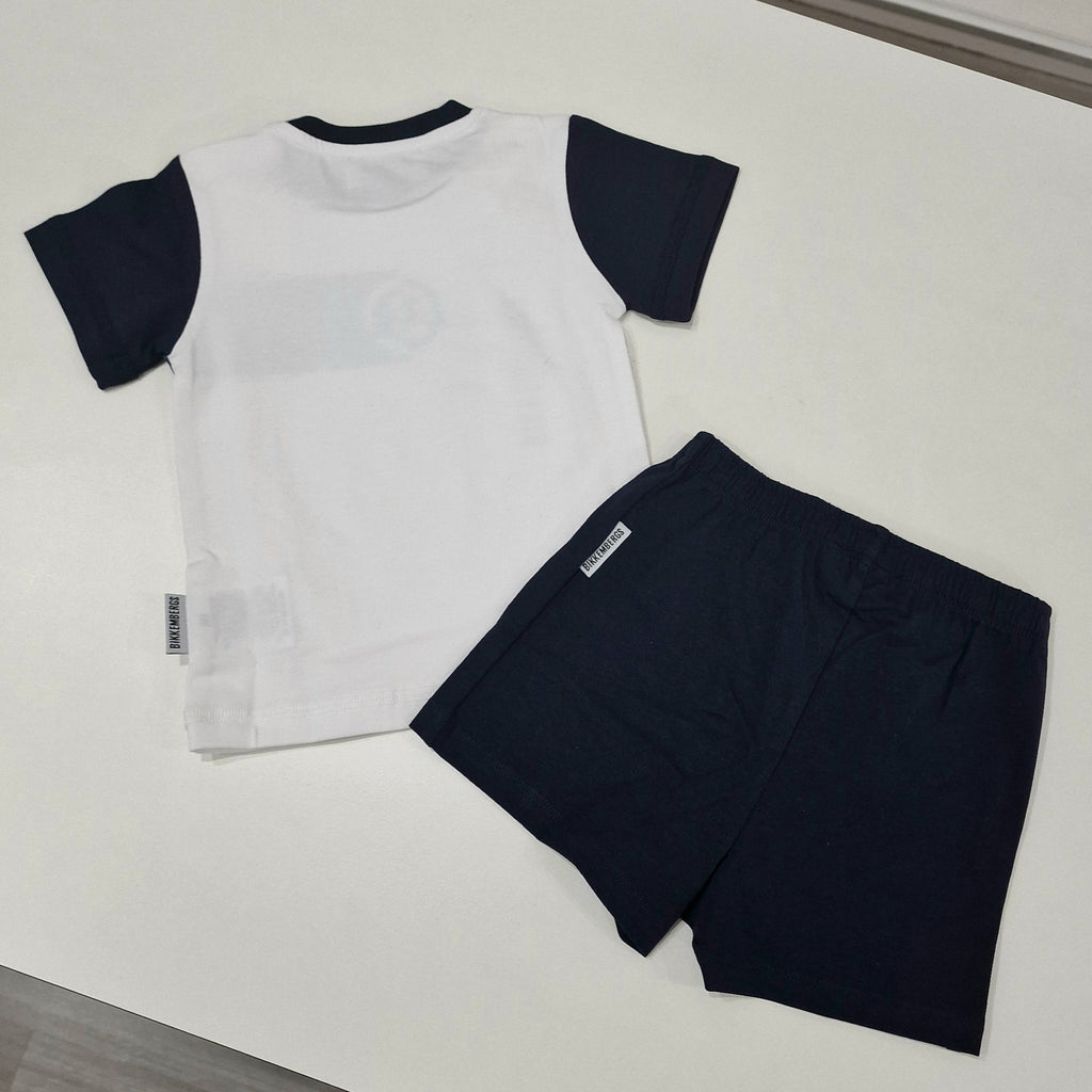 Completo bambino con stampa bikkemberg SUPER KIDS
