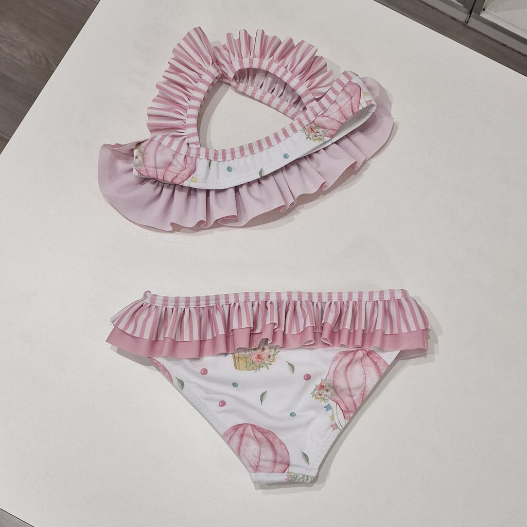 Costume bambina bikini fantasia mongolfiere