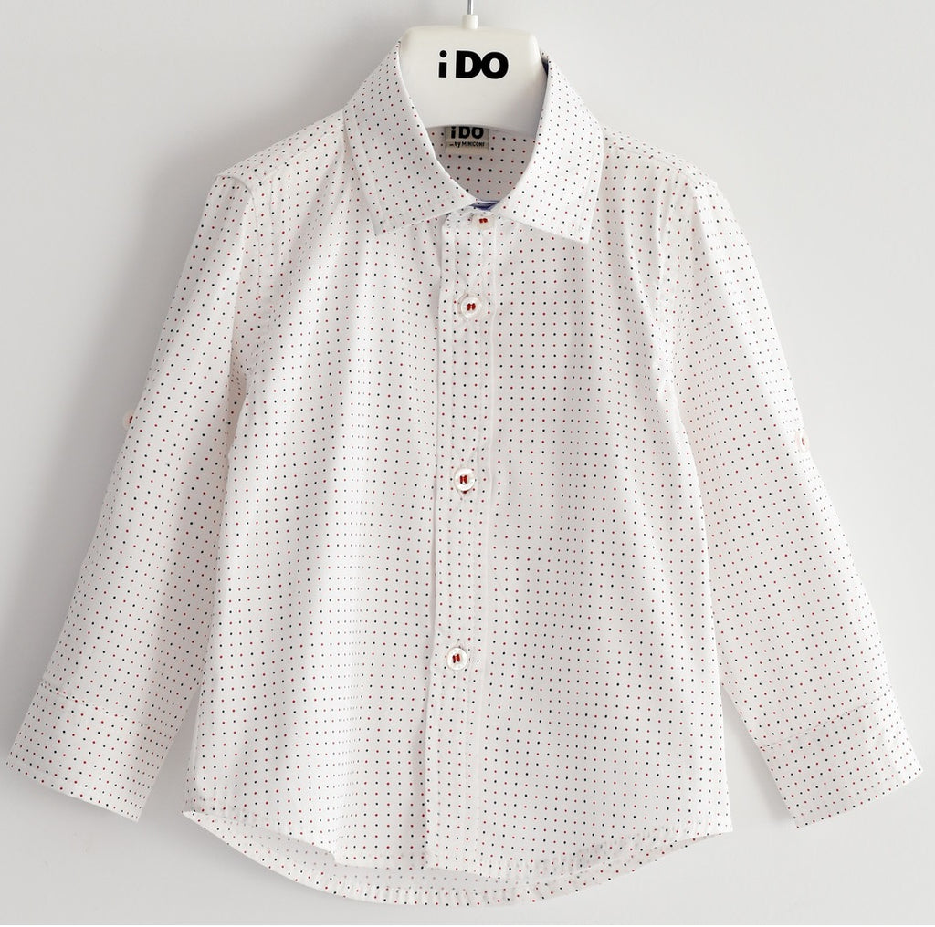 Camicia bambino pois