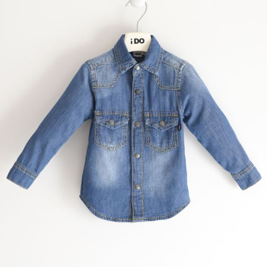 Camicia jeans best sale bambino