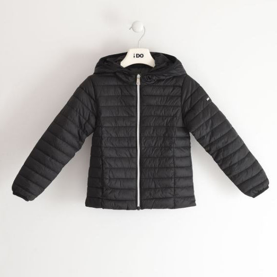 Giubbotto bambina 100 grammi nero junior