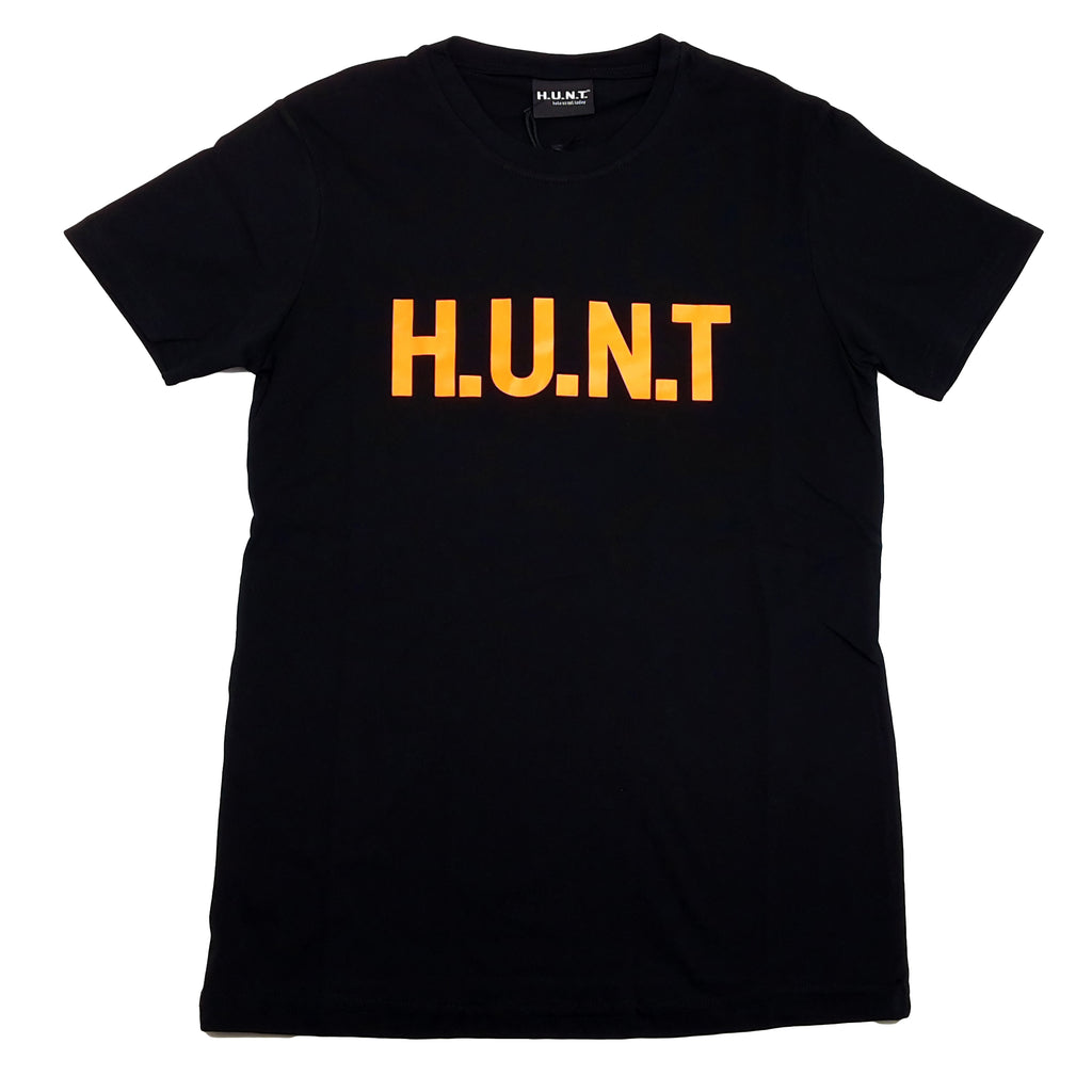 T-SHIRT bambino in cotone con stampa logo fluo